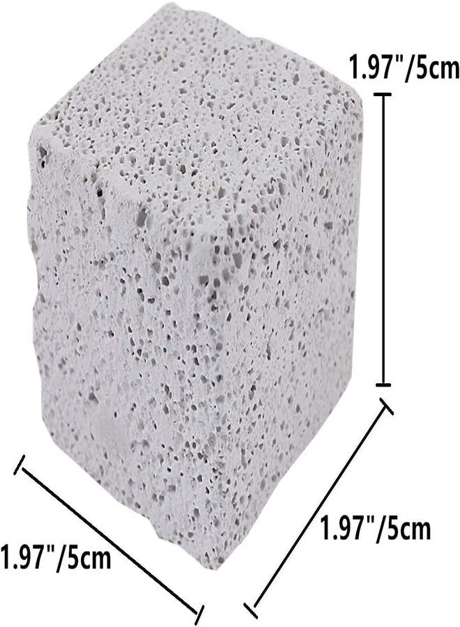 Litewoo 5CM Hamster Lava Chewing Toy Square Pumice Teeth Grinding Stone for Small Animal Hamster Rat Rabbit Chinchilla Guinea Pig (Pack of 10) - Image 2